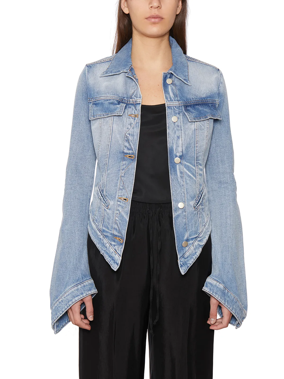 ANDREA YA'AQOV  GIUBBOTTO IN DENIM 