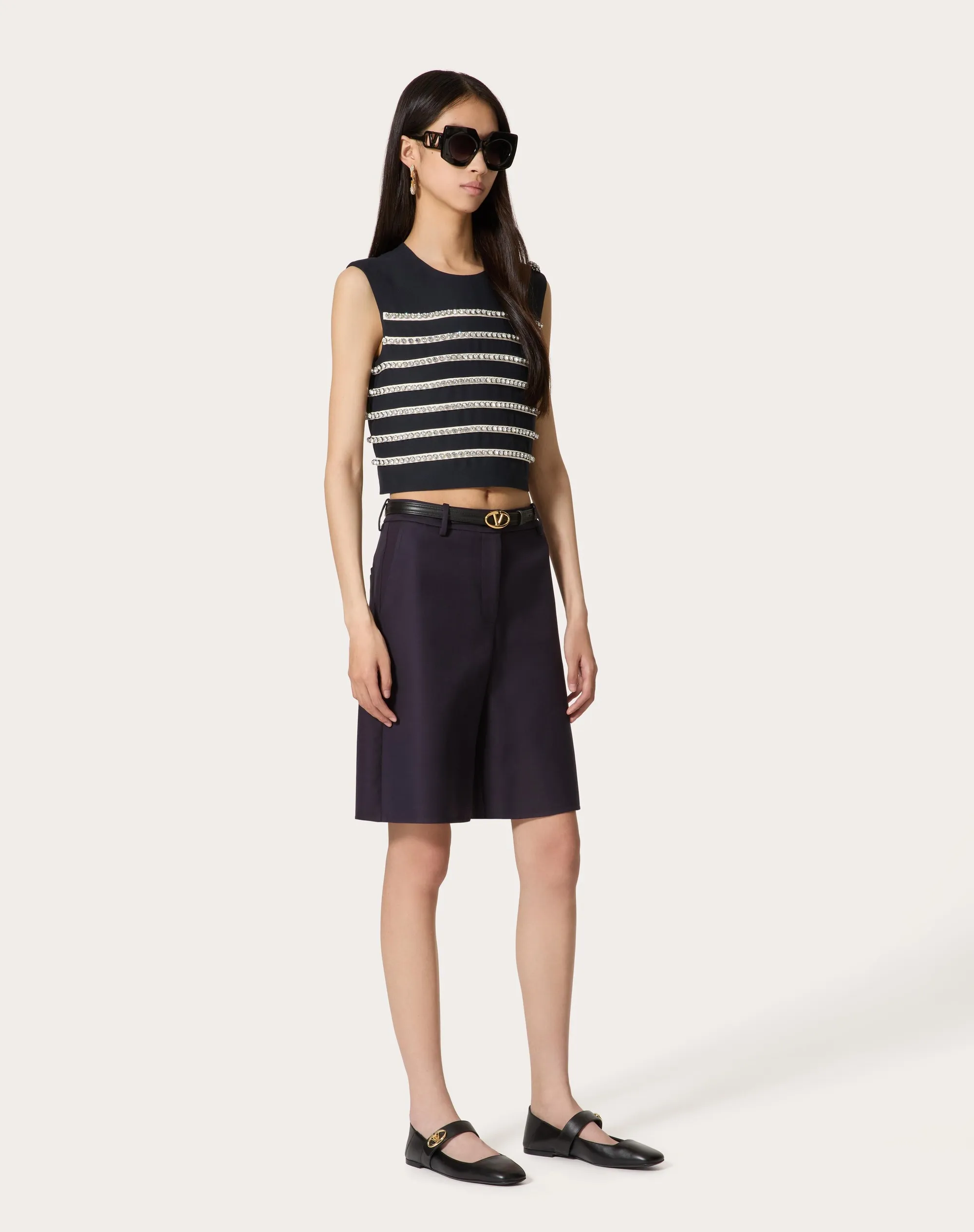 BERMUDA IN LIGHT DOUBLE SPLITTABLE GABARDINE