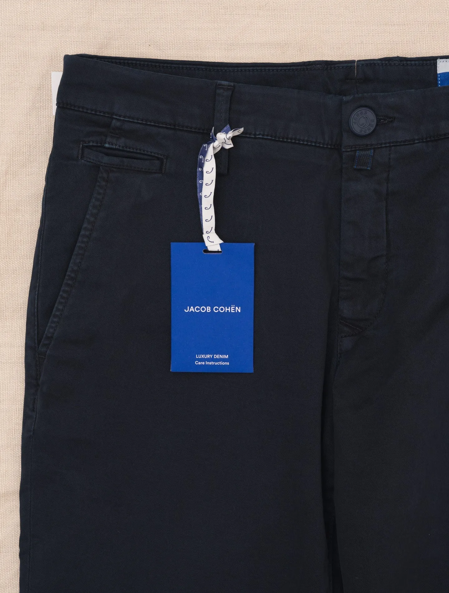 Bobby Cotton Chinos Blue