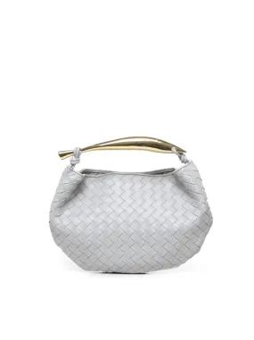 BORSA SARDINE IN PELLE INTRECCIATA
