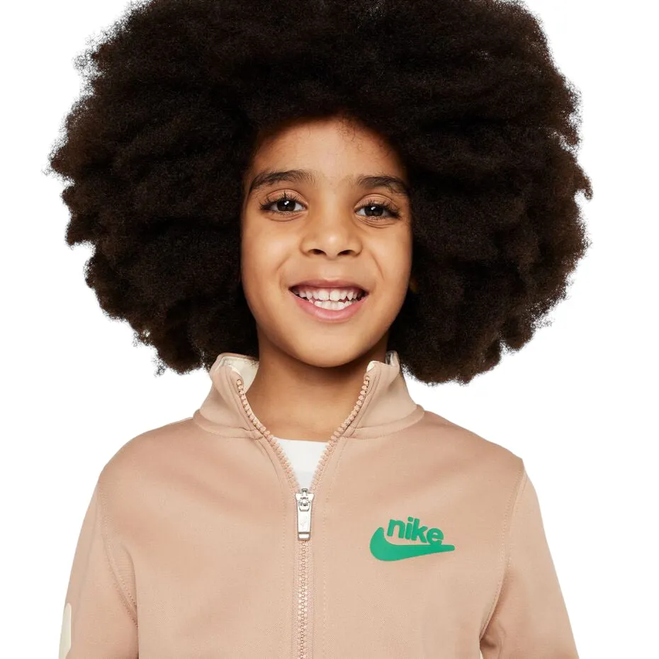 Completo canapa felpa + pantalone con logo per neonati e bambini