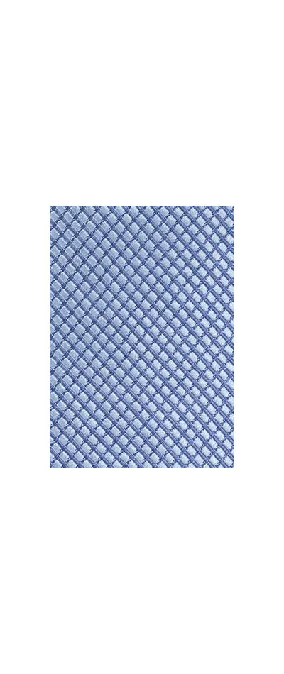 Cravatta a clip strutturata blu ghiaccio