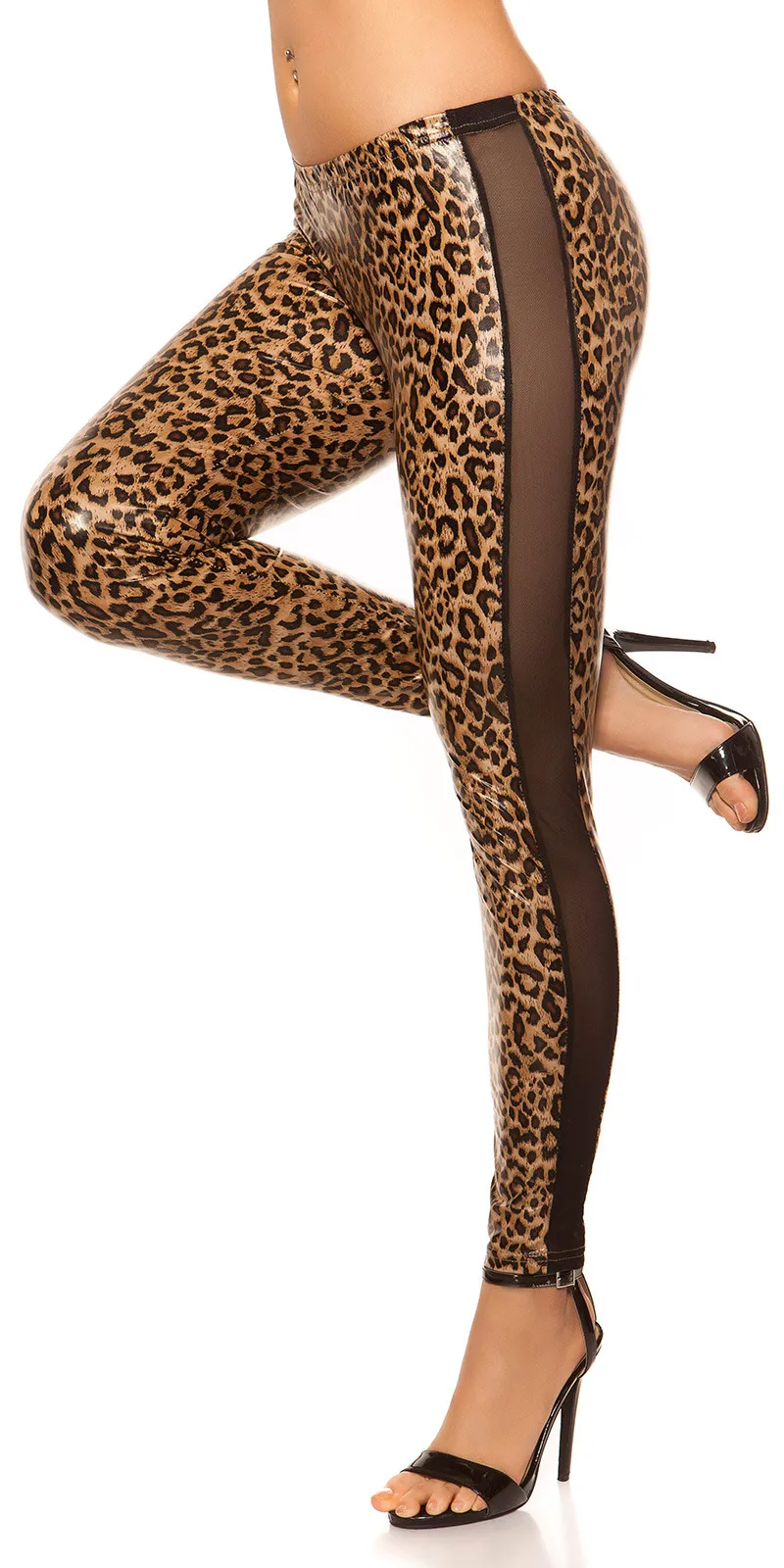 Leggings sexy LE113 leopardato