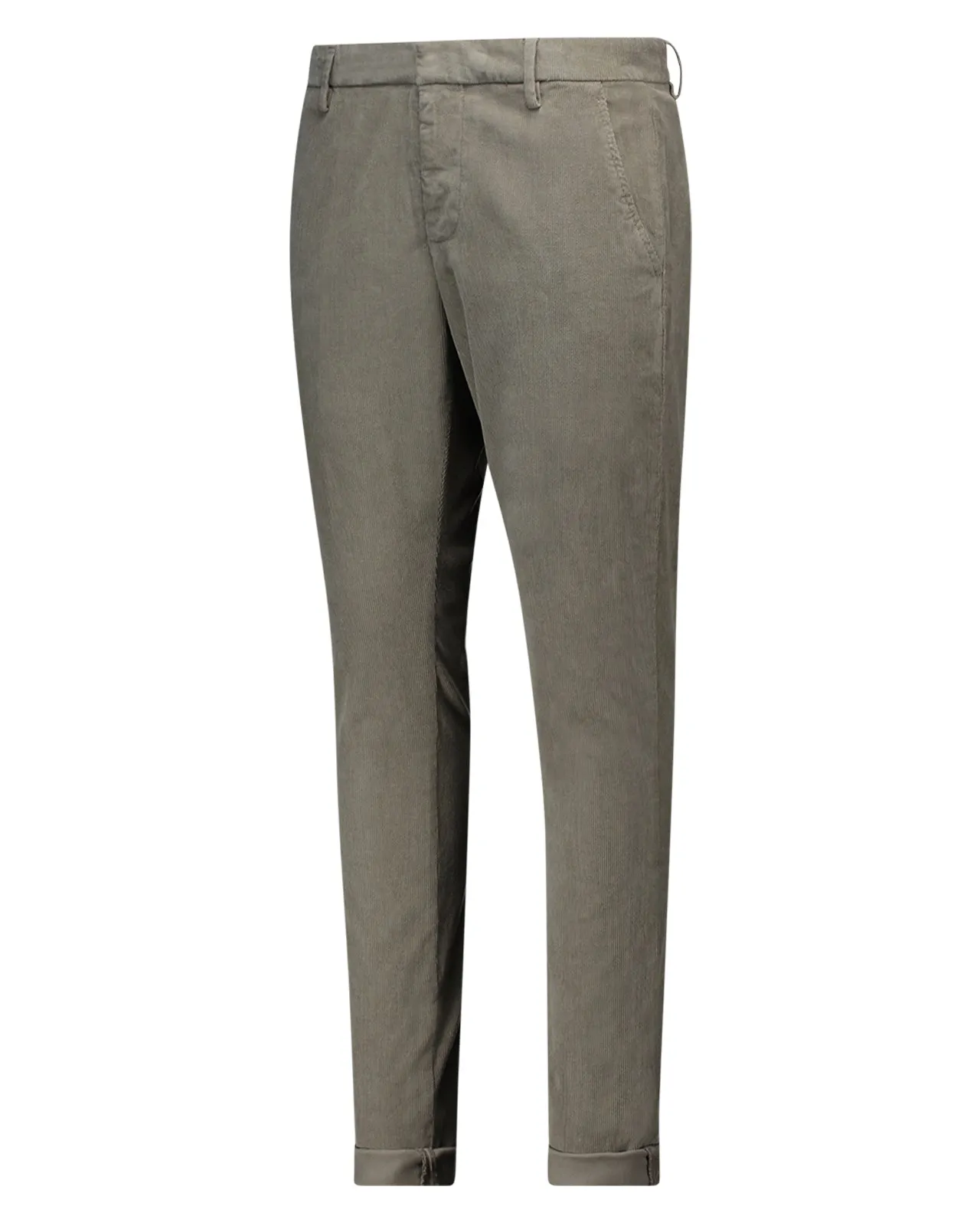 Pantalone Gaubert slim millerighe tortora