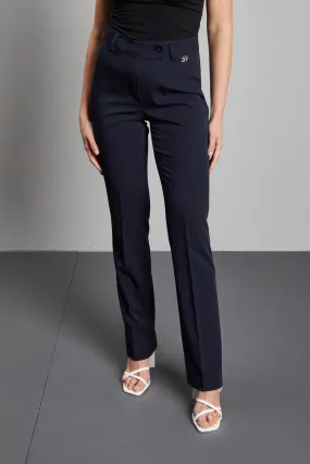 Pantalone in tinta unita BLU