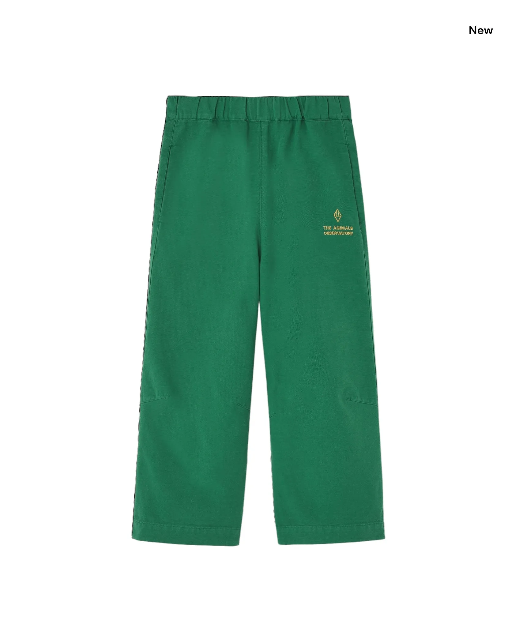 Pantalone verde con logo per bambini