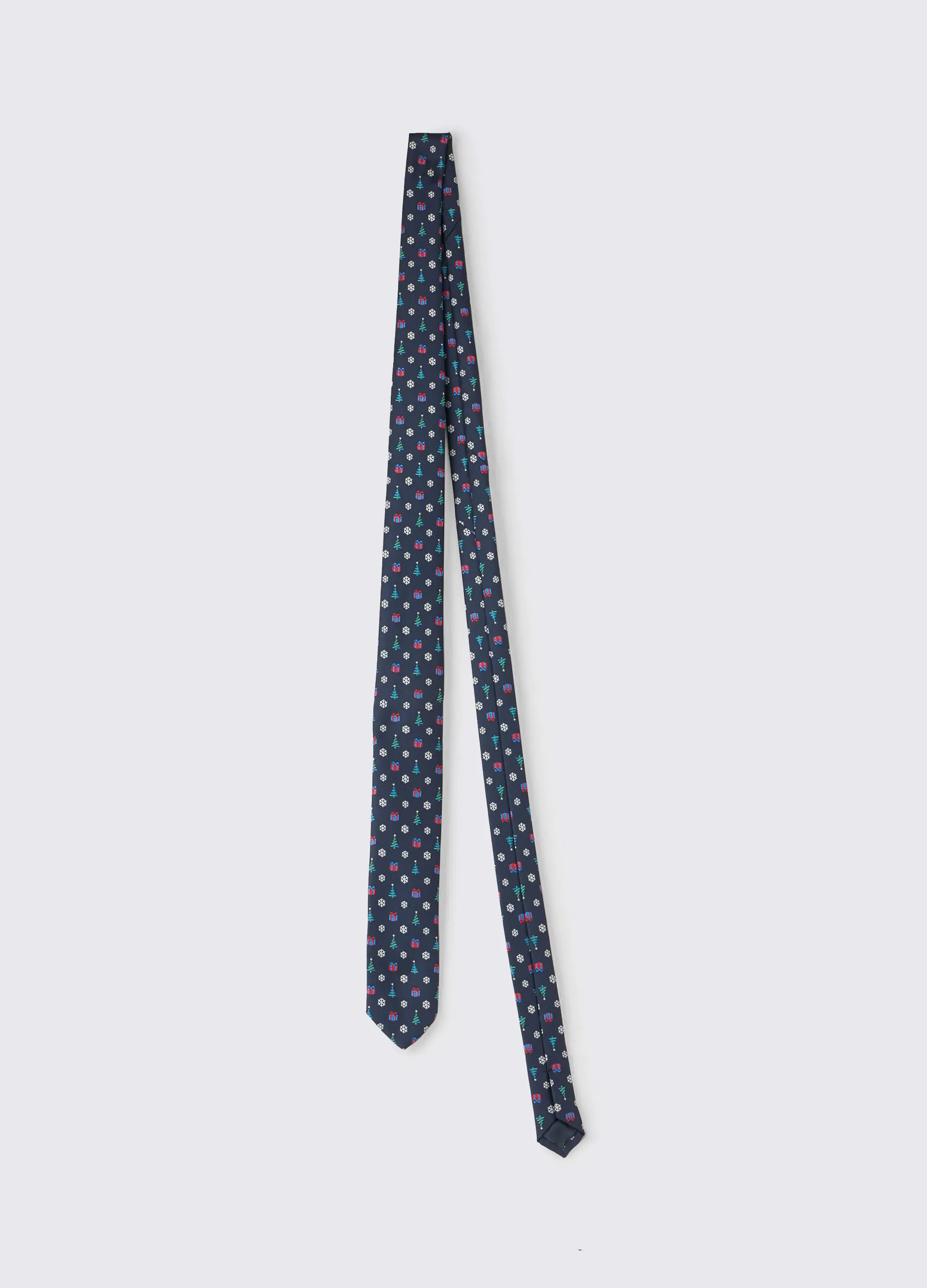RUMFORD  Cravatta slim natalizia uomo