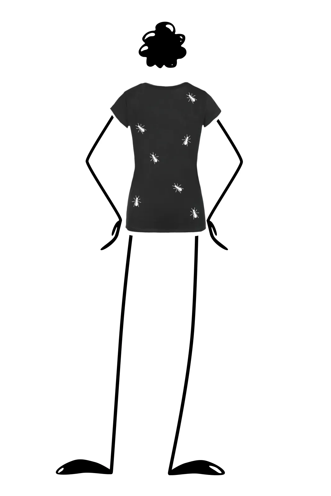 --T-shirt donna BUG-