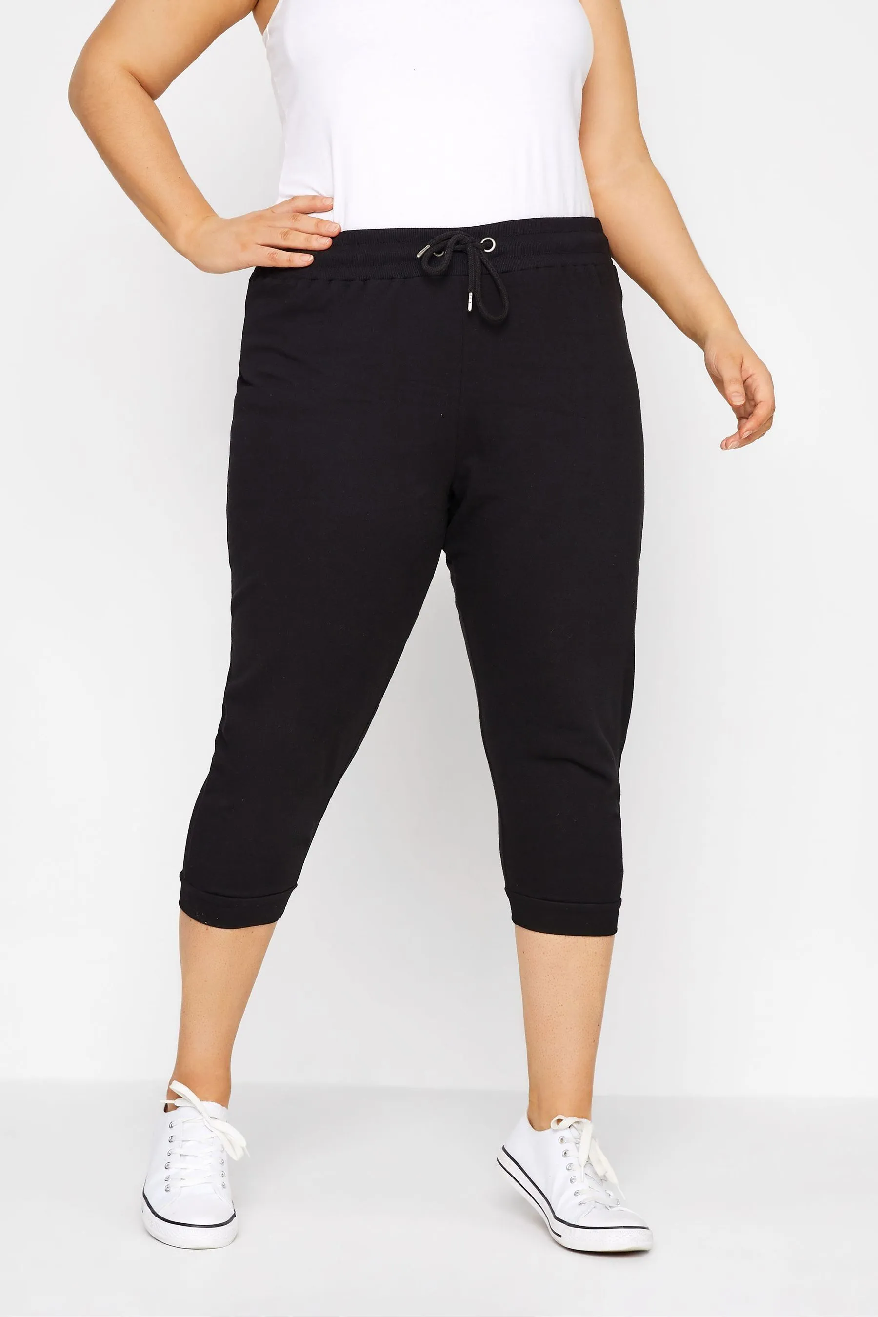 Yours Curve Corto - Pantaloni da jogging elasticizzata